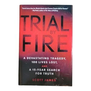 Trial by Fire by Scott James - Red‎ Cover